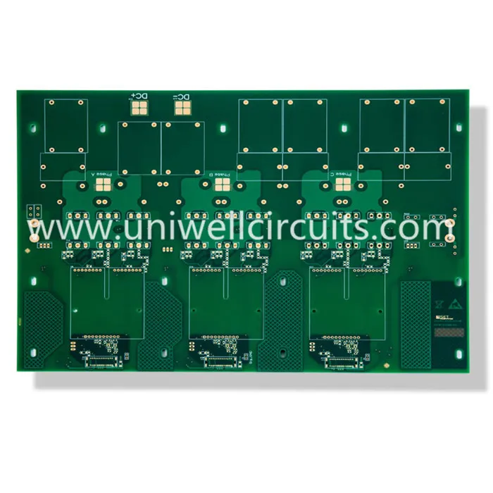 Kahepoolne roheline solder mask OSP PCB