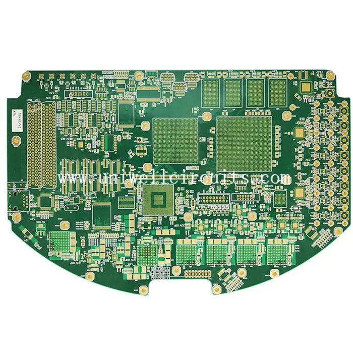 4L Rogers ja FR4 Mix Press PCB